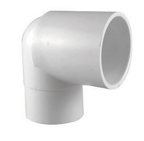 Charlotte Pvc 02304 0600 0.75 In. Schedule 40 Pvc 90 Degree Pipe Street Elbow In White - Pack Of 25