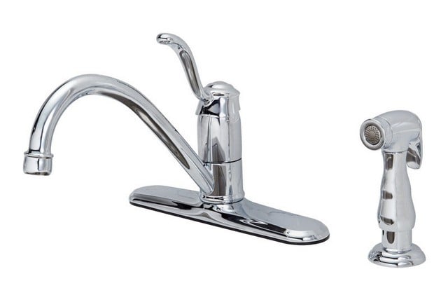 Fs6a0057cp-aca1 Tucana Series Chrome Kitchen Faucet Matching Side Spray