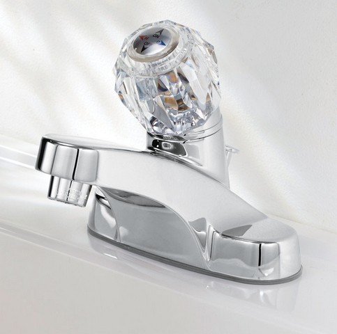 F451c042cp-aca1 Essential Series Chrome Single Handle Lavatory Faucet Quick Connect Pop-up