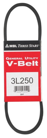 3l250a 0.37 X 25 In. Utility V-belt