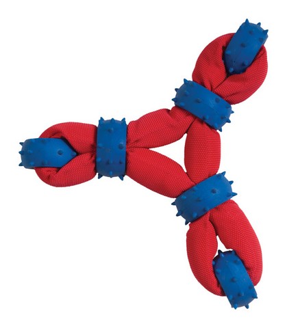 Wb11457 Gladiator Tuff Nylon Triangle Tug Dog Toy