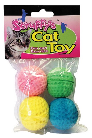 04467 Vo-toys Sponge Balls Cat Toys