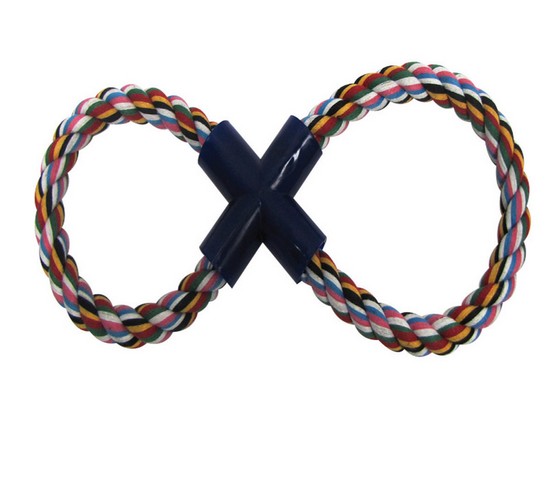 03897 Figure Eight Rope Dog Toy