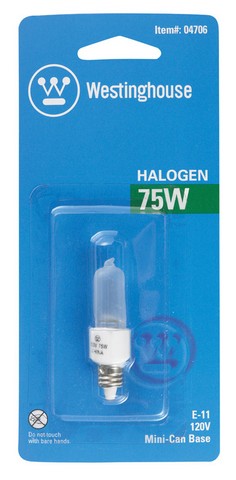 04706 75 Watt 1350 Lumens Single-ended Halogen Lamp