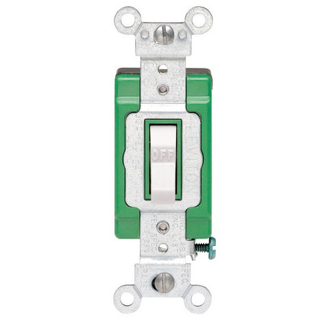 03032-2ws 30amp White Industrial Grade Switch