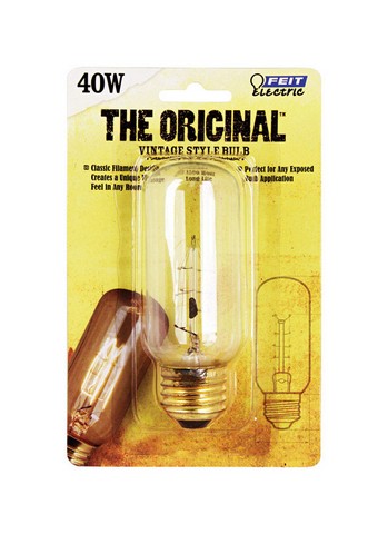 Bp40t12-rp 40 Watt 5 Lumens Clear Vintage Light Bulb - Pack Of 6