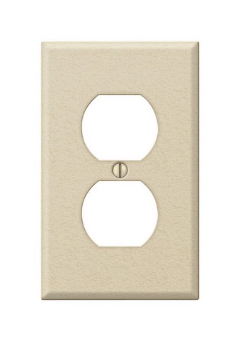 C982ttiv 2 Toggle Pro-ivory Wrinkle Stamped Steel Wall Plate