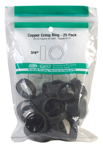 Px80925r25 0.75 In. Od Pex Copper Crimp Ring -