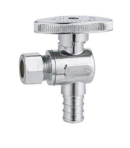 Nd619l6 0.5 X 0.37 In. Pex Angle Stop Valve
