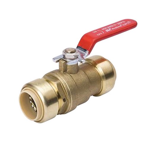 MuellerIndustries Proline 107-063HC 0.5 in. Push Fit Full Port Ball Valve MuellerIndustries Proline 107-063HC 0.5 in. Push Fit Full Port Ball Valve