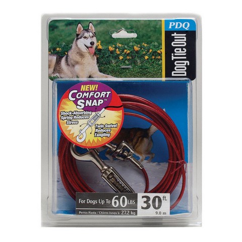 Q3530 Spg 99 30 Ft. Dog Tie Out Cable Spring