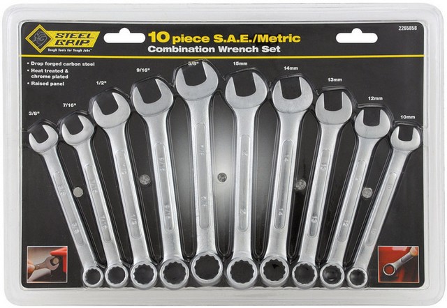 2265858 10 Piece Combination Wrench Set
