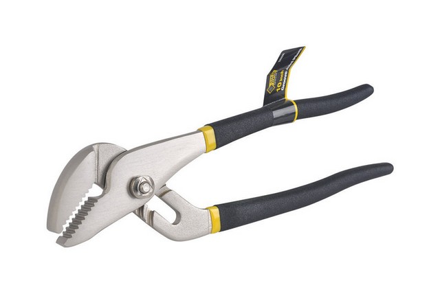 10 In. Chrome Plated Drop Forged Carbon Steel Groove Joint Pliers