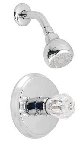 F1010207cp-aca1 Single Handle Shower Faucet In Chrome