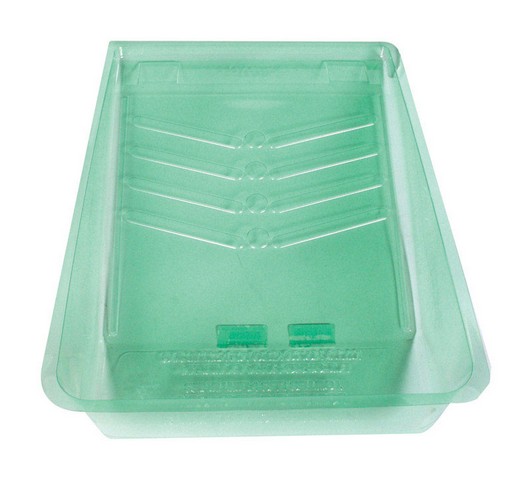 1891654 16.75 In. Transparent Green Deep Well Disposable Paint Tray Liner - Pack Of 50