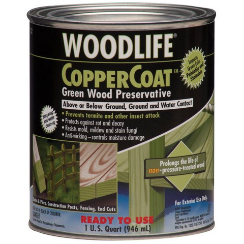 UPC 020066263416 product image for 1904A 1 qt. Woodlife Coppercoat Green Wood Preservative | upcitemdb.com