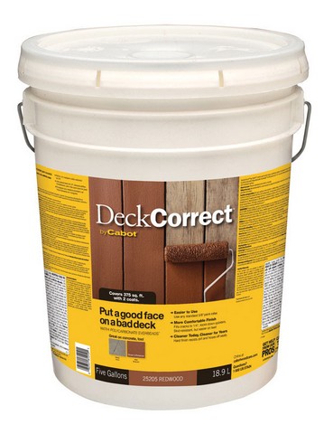 05-25205 5 Gallon Redwood Deck Corrector Wood Stain
