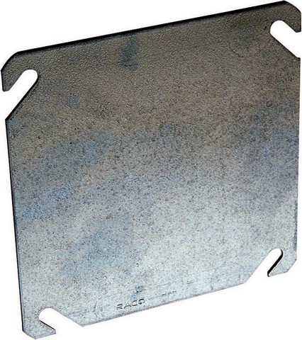 8752-5 4 in. Square Electrical Box Blank Cover - pack of 10