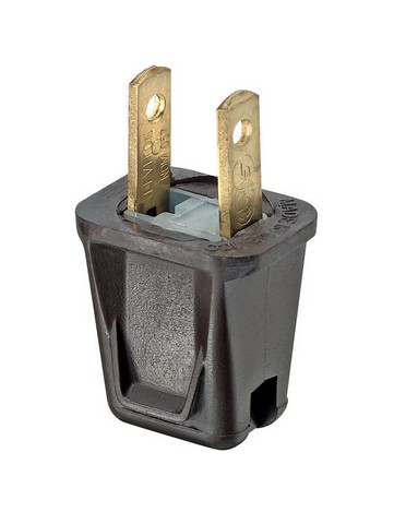 Leviton 00123-000 Brown Easy Wire Plug
