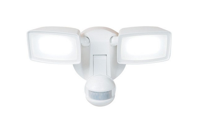 All-pro Mst1850lw White 180 Degree Motion-sensing Outdoor Flood Light