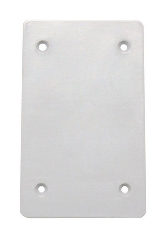 14150wh 1 Gang Rectangle Blank Box Cover