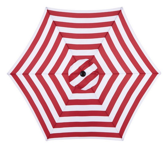 Um90bkobd03/wt 9 Ft. Brick & White Market Umbrella