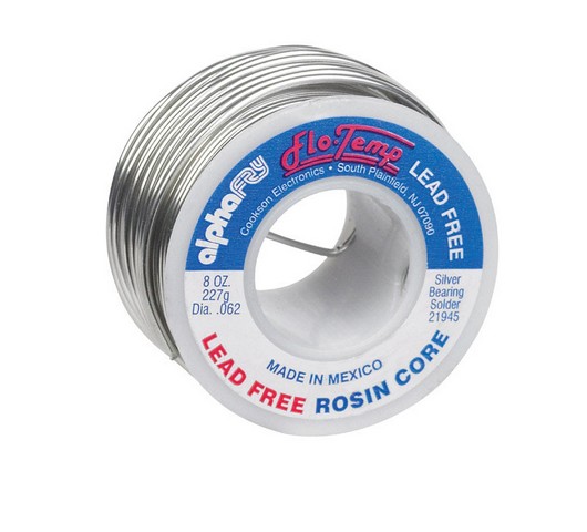 21945 8 Oz Flo-temp Lead Free Rosin Core Solder