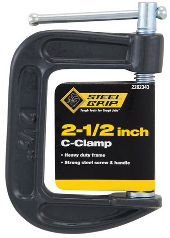 2262343 2.5 In. Steel C-clamp