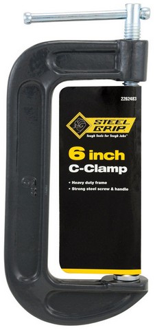 2262483 6 In. Steel C-clamp