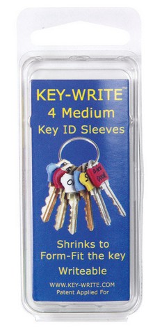 040101 Medium Heat Shrink Key Id Sleeves