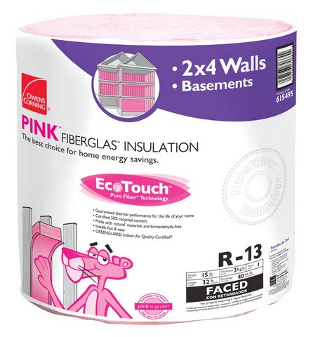 Rf10 Ecotouch 15 In. X 32 Ft. R13 Fiberglass Insulation