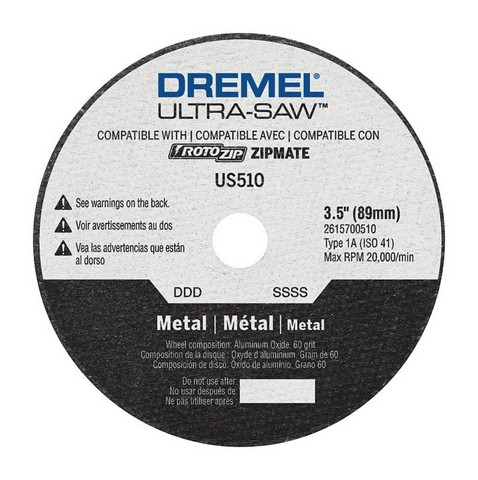 Us510-01 3.5 In. Metal Cutting Wheel
