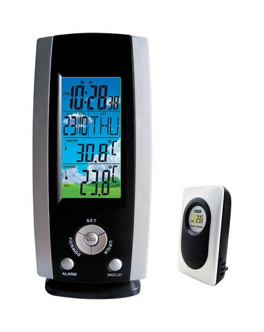 1512 Wireless Digital Weather Station Thermometer &amp; Clock