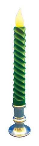1515-71 9.2 In. Candle Green Led