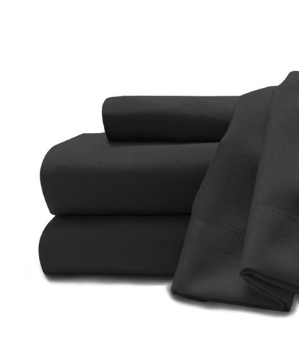 Soft & Cozy Easy Care Deluxe Microfiber Sheet Sets, Black - Twin Xl Size