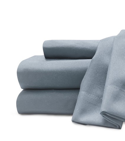 0361128330 Soft & Cozy Easy Care Deluxe Microfiber Sheet Set Blue - Cal King