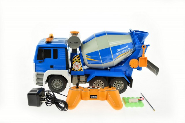 E518-003 1-20 Scale Remote Control Cement Mixer Truck With Rotating Barrel