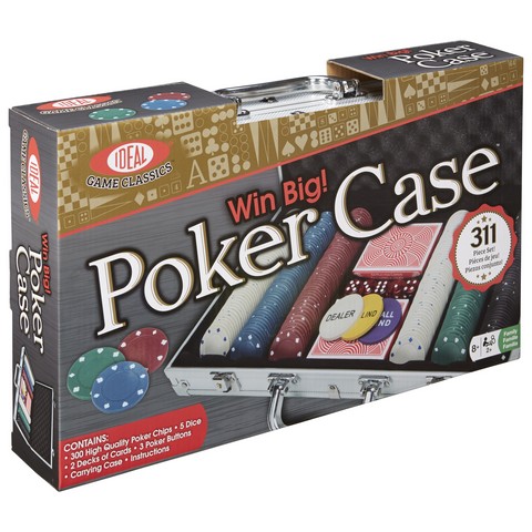 320010-3 Ideal Win Big Poker Case Set, 300 Piece