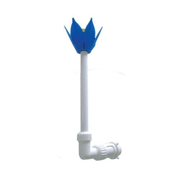 Adjustable Blue White & Yellow Flower Fountain For Swimming Pool & Spa