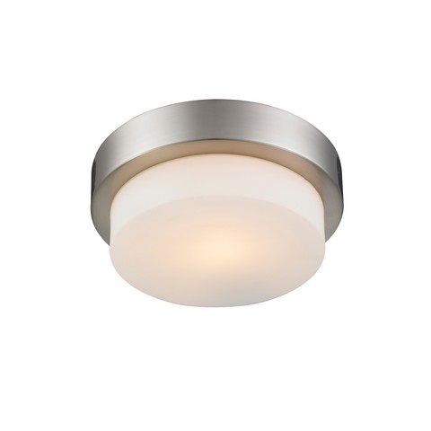 1270-09 Pw Large Multi-family Flush Mount In Pewter With Opal Glass