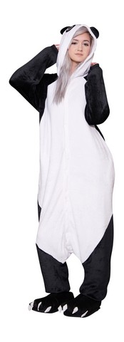 Kayso 50001m Soft Panda One Piece Pajama Costume - Medium
