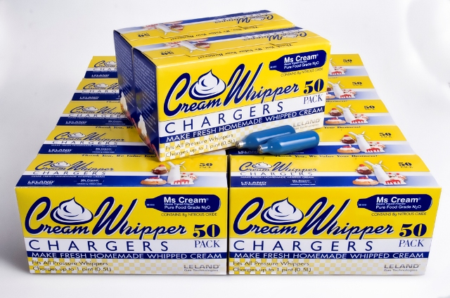 Ms Cream 8g N20 Cream Whipper Chargers Two 50 Packs