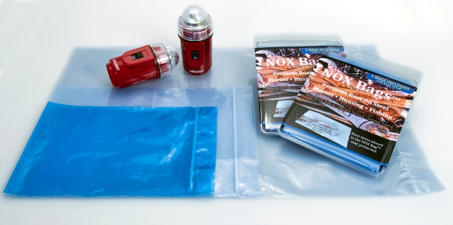 Maximum Inflation Nox Rust Prevention Bags For Tools, Parts & Fishing Gear - Set Of 3 Sized Bags