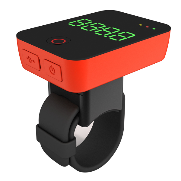 Camile R100 Gps Smart Cycling Camera, Red