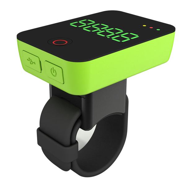Camile R100 Gps Smart Cycling Camera, Green