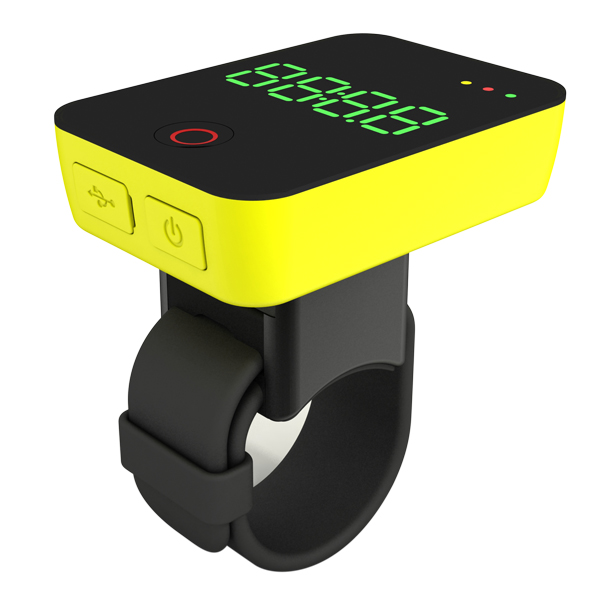 Camile R100 Gps Smart Cycling Camera, Yellow