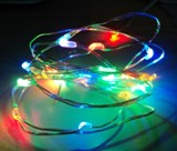 600004 Battery Operated Copper 20 Led String Light - Multicolor