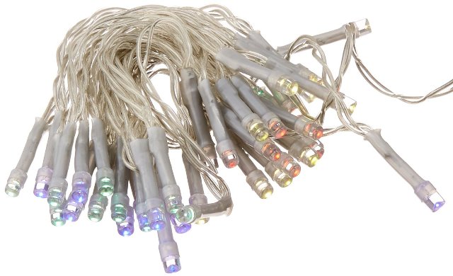 600008 Battery Operated 40 Led String Light - Multicolor