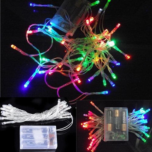 600015 Battery Operated 30 Led String Light - Multicolor