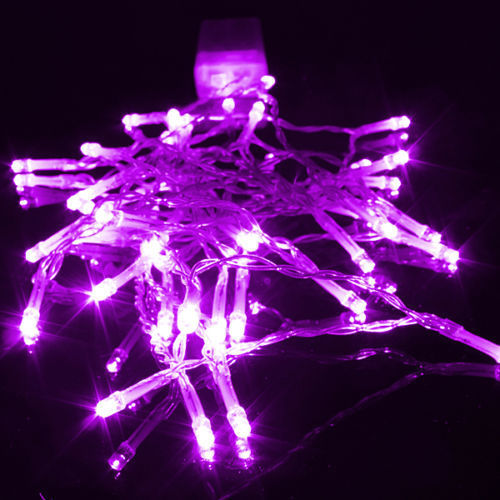 Battery Operated 30 LED String Light - Purple